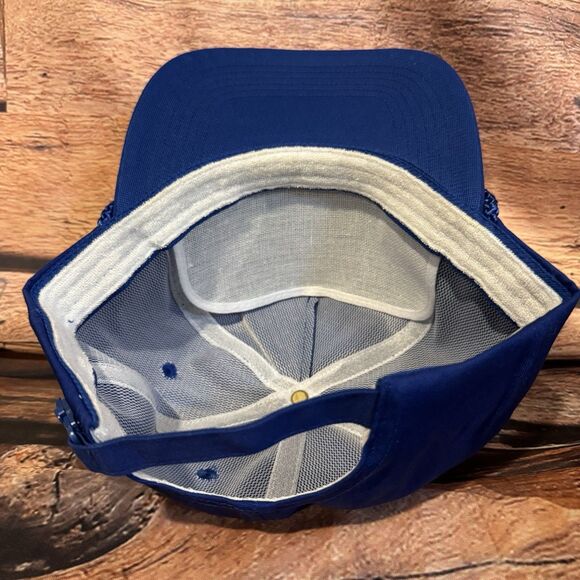 Vintage 2005 Cornerstone RA Summer Camp Plains Baptist Blue SnapBack Cap Hat - Picture 5 of 7